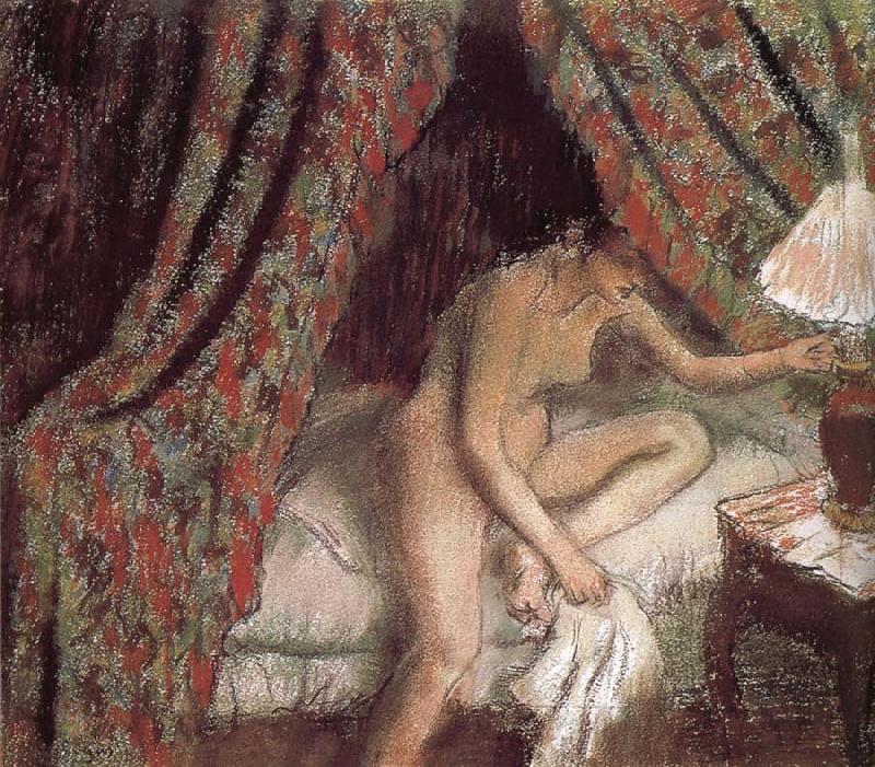 Edgar Degas Go to bed Germany oil painting art